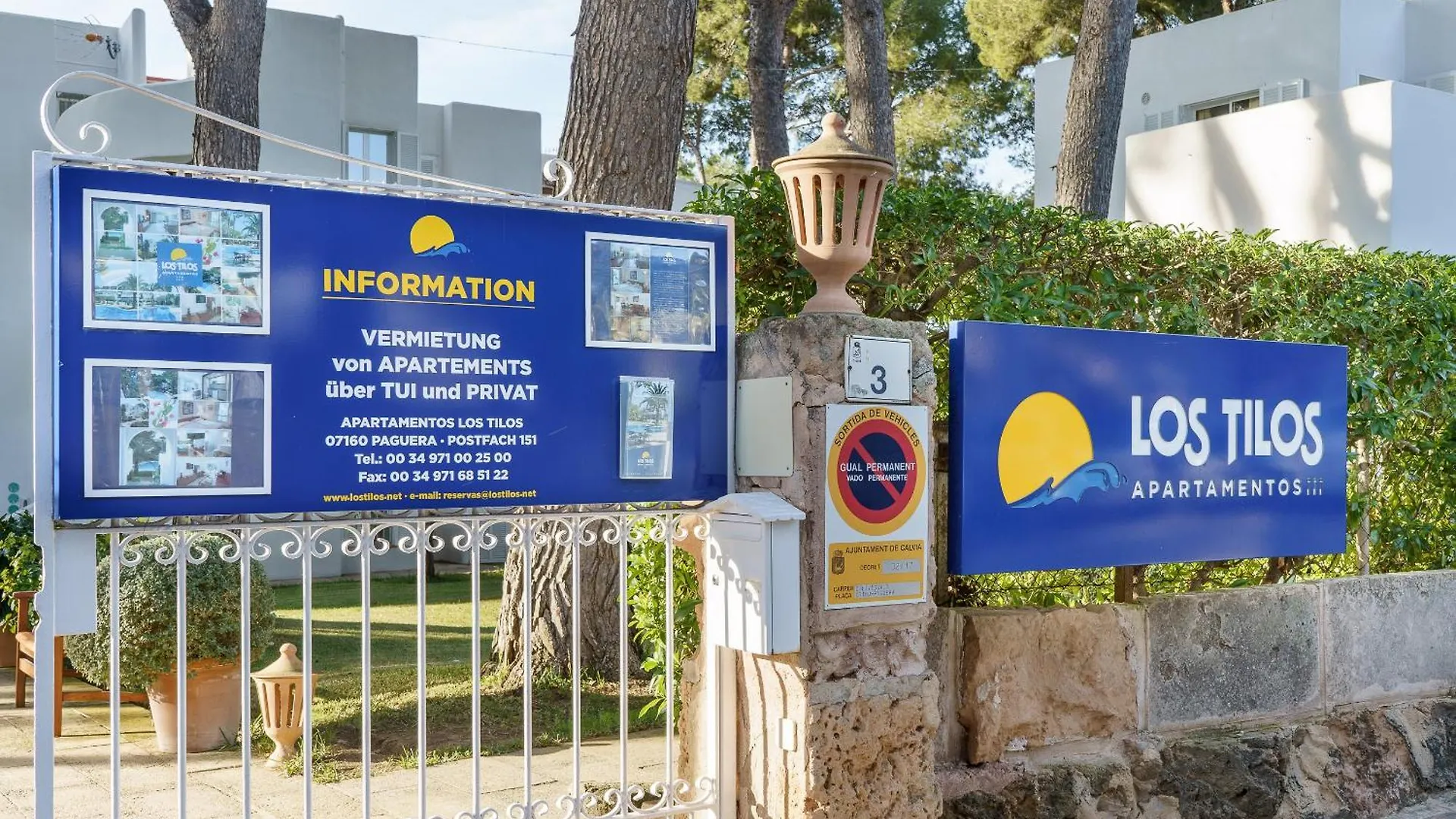 Ξενοδοχείο με διαμερίσματα Apartamentos Los Tilos Παγκουέρα Ισπανία